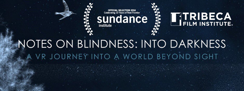 SergeGremion's tweet photo. Testé #noteonblindness magnifiques stories d'un aveugle en #VR https://t.co/UQoGyTJgtZ  @mkrichane @DNAStudiosTwitt https://t.co/XejenAtOiZ