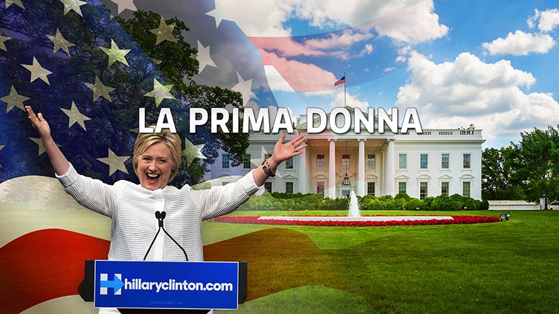 SkyTG24's tweet image. Hillary Clinton è la prima donna candidata per la Casa Bianca: sky.tg/1g2p