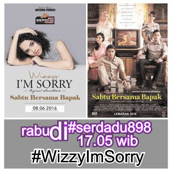 SerangRadio's tweet photo. #serdadu898 Now #NationalPremiere @WizzyOfficial_ #Imsorry #WizzyImSorry @FalconMusic II Enjoy ... #paduluran https://t.co/q4jFrHxvEr