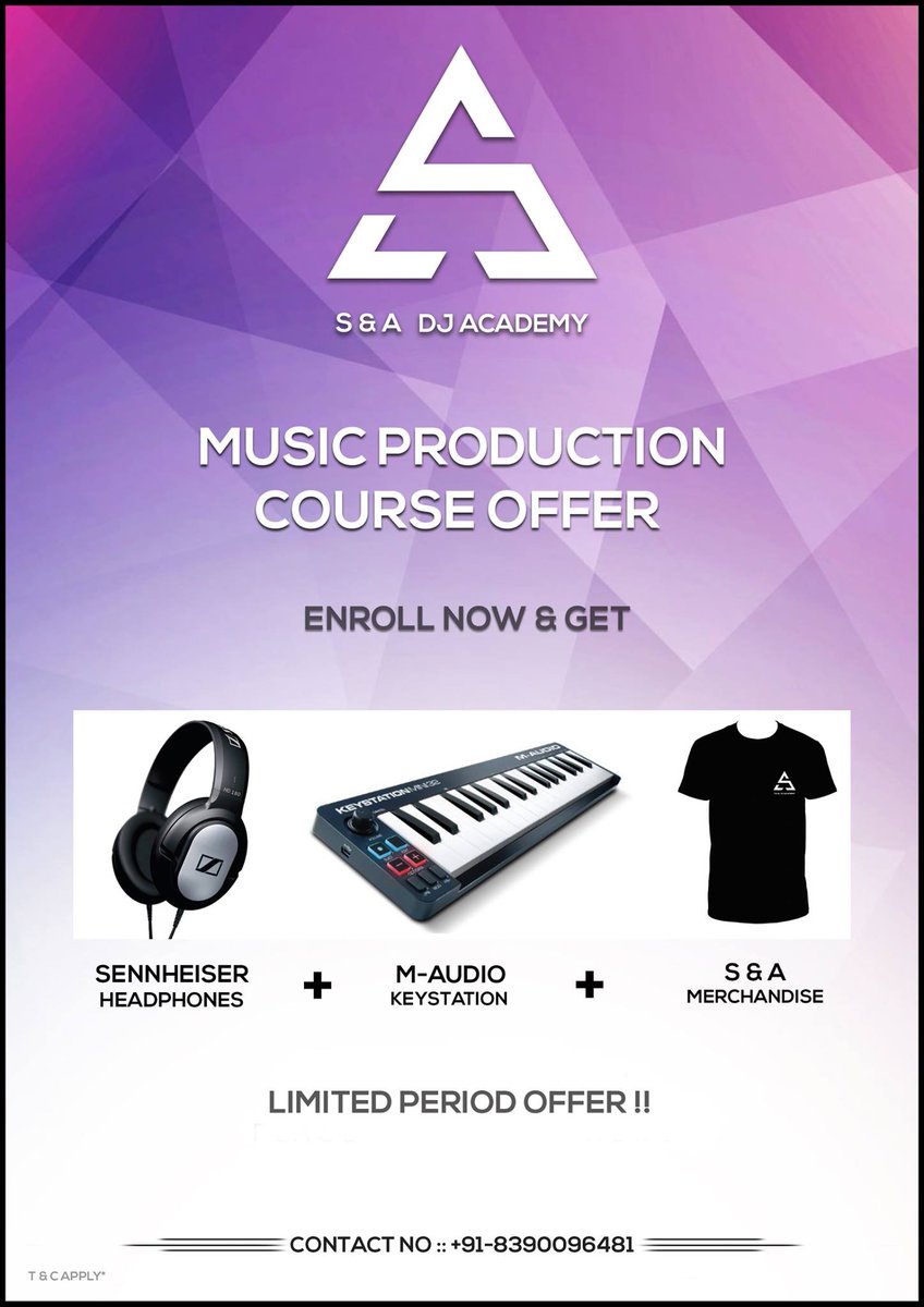 sadjacademy's tweet photo. Enroll Now at S &amp; A DJ Academy
Call +918390096481 https://t.co/QYAhiVGbRw