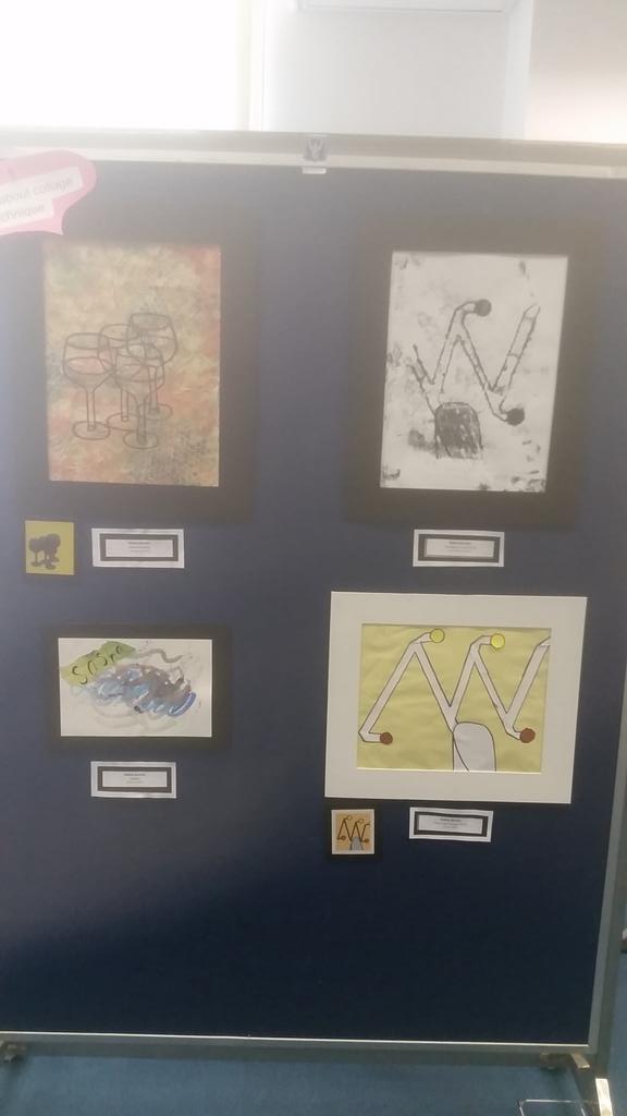 KellyThorp's tweet photo. Sasha Burton: Art Exhibition inspired by the work of Patrick Caulfield #wis_hk https://t.co/Fkzx3b4At6