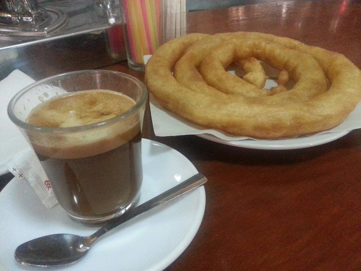 Ik mis de churros..  mijn favo ontbijt in andalusië