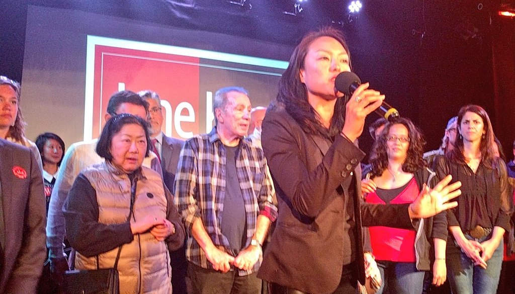 48hills's tweet photo. Big night for the progressives and the reform slate - @JaneKim  may come in first 

https://t.co/A9Pqd4KKdH https://t.co/aIDKo7cnDW