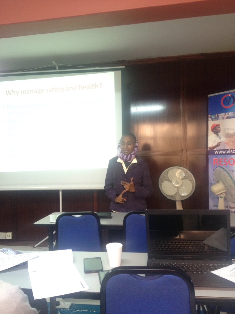 Viscarke's tweet image. Happening at the #KnowledgeRoom at Viscar today - Occupational Safety and Health Committee Training #OSH