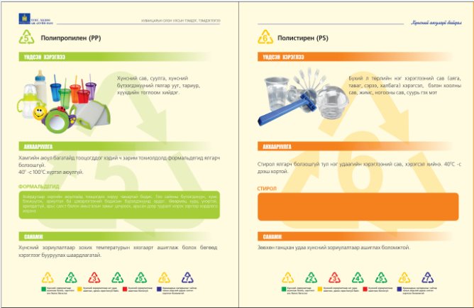 Стандартын шаардлага хангасан зориулалтын сав сонгож хэрэглэснээрээ өвчлөлөөс урьдчилан сэргийлж чадна.