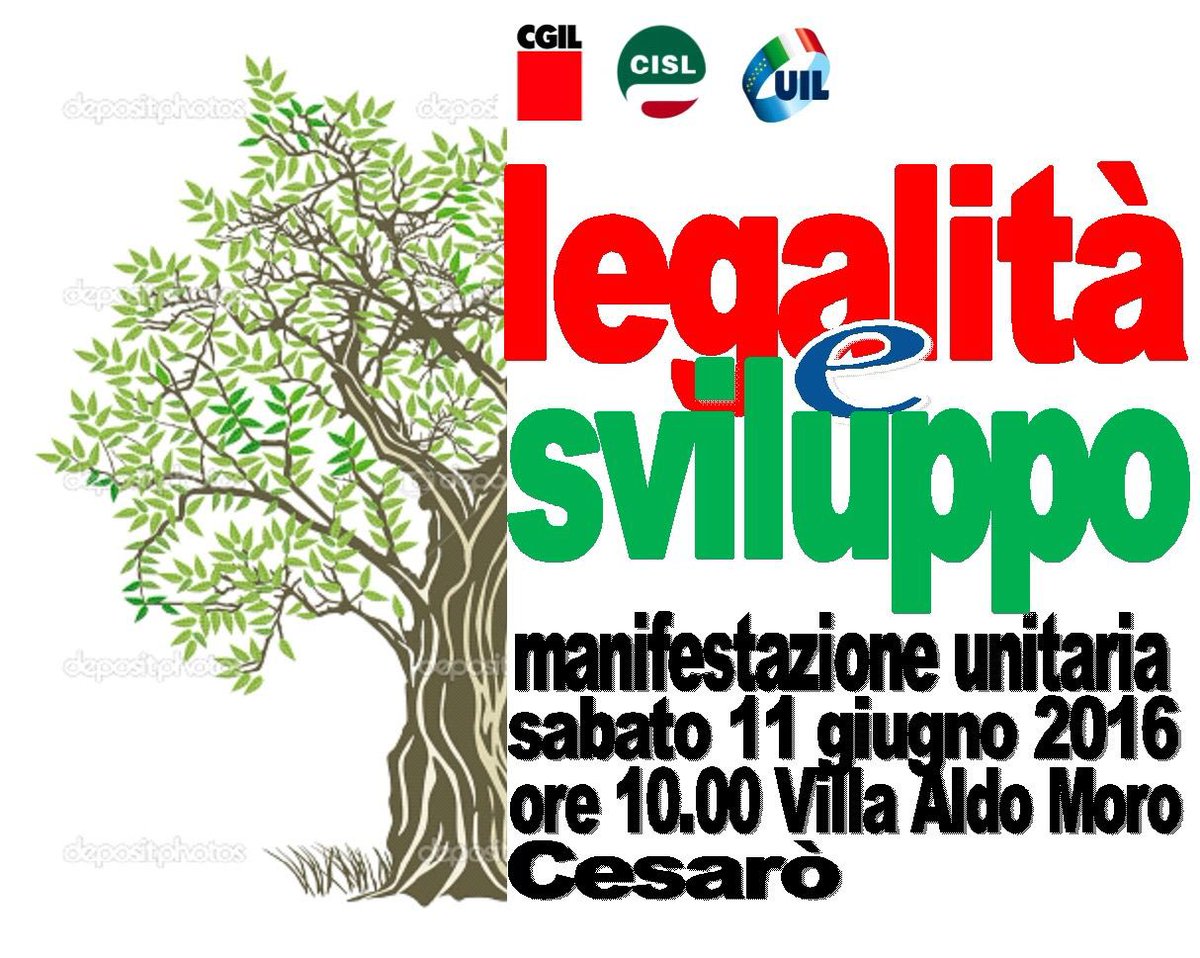 FNPCISLSicilia's tweet photo. I #pensionati siciliani insieme a @cgil @cisl e @uil si mobilitano a Cesareo (Me) contro l'illegalità e il malaffare https://t.co/XnbWB11D1C