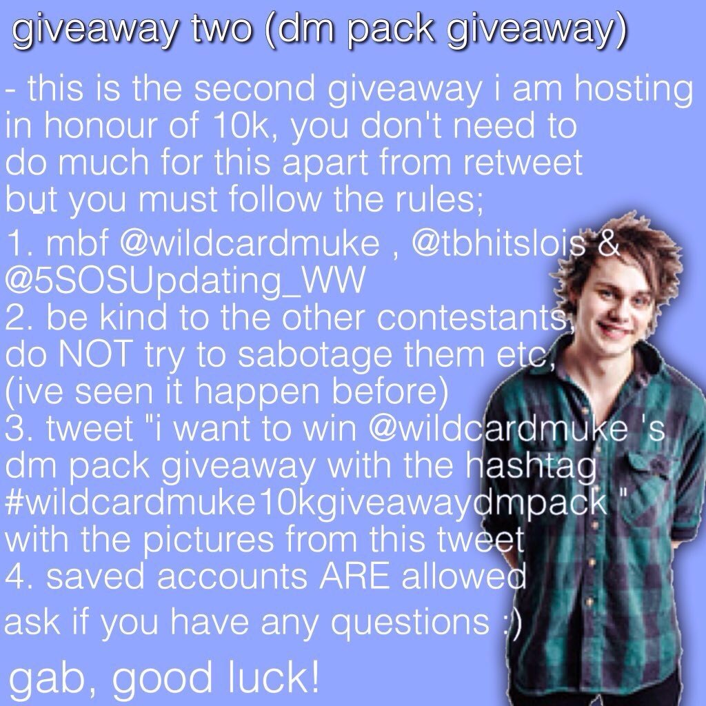 calm_cara's tweet image. I want to win @wildcardmuke 's dm  pack giveaway 
SAVED ACCOUNTS ARE ALLOWED
Pls Rt #wildcardmuke10kgiveawaydmpack