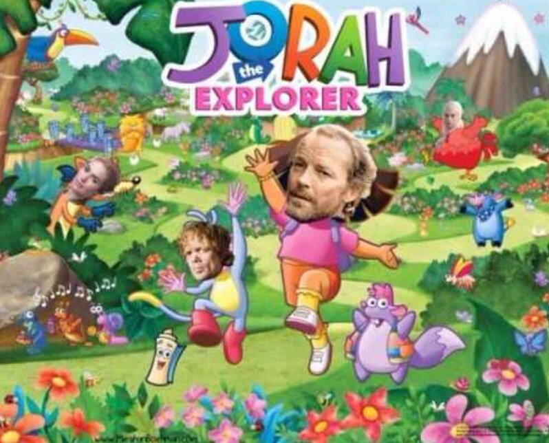 KingPenguinHD's tweet image. LMFAO WHO MADE THIS xD #JorahTheExplorer #GameofThrones @GameOfThrones