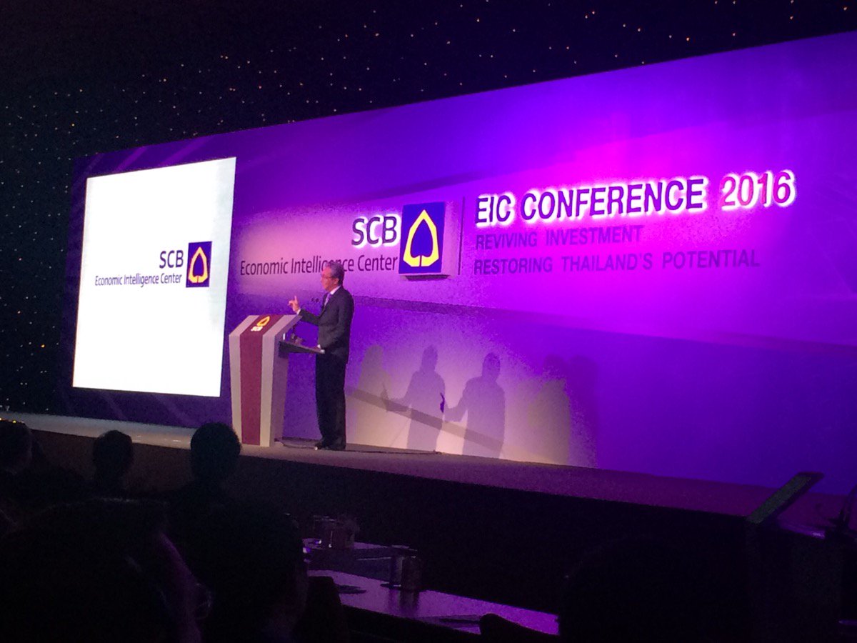 TBYupdates's tweet image. Deputy PM Dr. Somkid Jatusripitak discusses future of #Thailand under a new era of #intrastructure #investment.