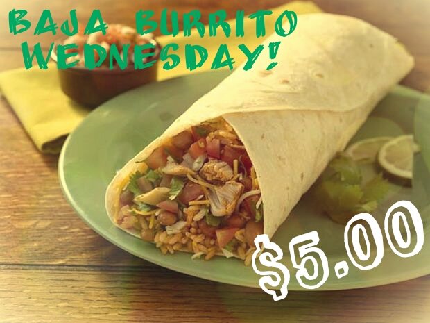 Need help finding that inner baja? Well a $5.00 Baja Burrito might just do the trick. #TDM #moseslake #food #burrito