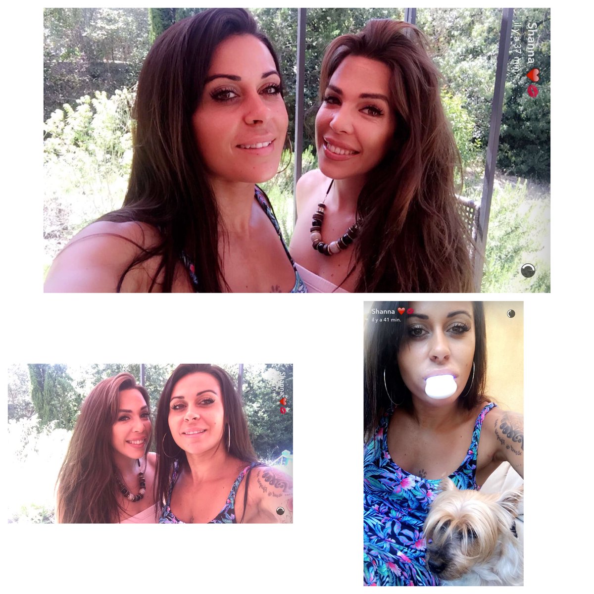 ShannaK_Source's tweet photo. Shanna avec kim via Snapchat ❤️ @Shannakress83 @kimmarseillais https://t.co/rmwHeDge4n