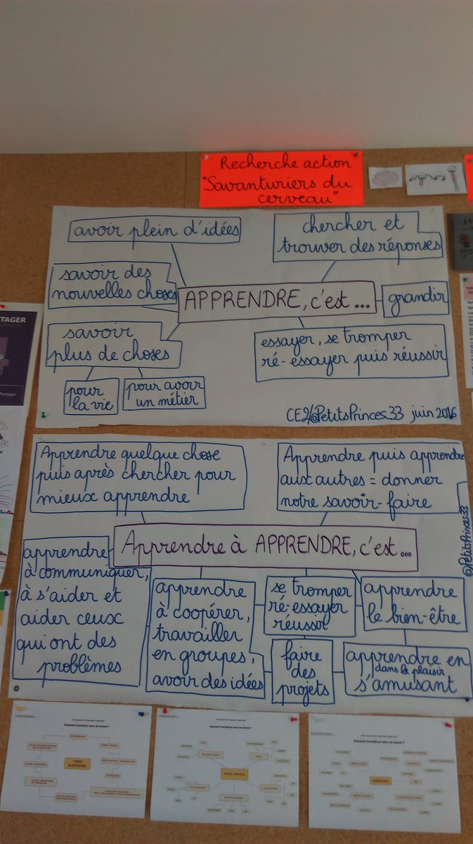 PetitsPrinces33's tweet photo. Mots et définitions d'enfants en fin de projet : #apprendre à apprendre ? https://t.co/hHnxDJg6mY