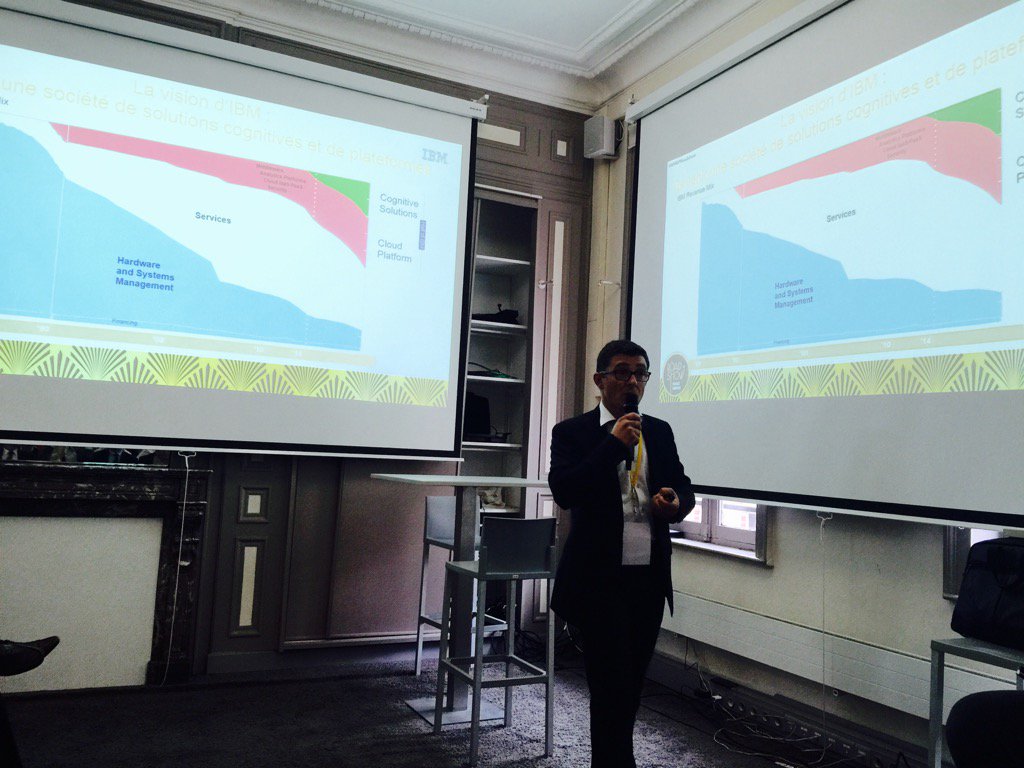 s_jezequel's tweet image. La vision partagée par JP Taverdet #IBMBPRoadshow a Lille