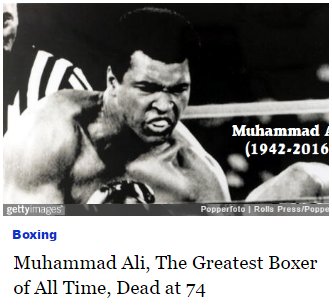 SPORATIcom's tweet photo. Relive the history of Muhammad Ali, died at age 74 https://t.co/7TCiQYHWwM #MuhammadAli #MuhammadAlithegreatest https://t.co/yJWuXGeemZ
