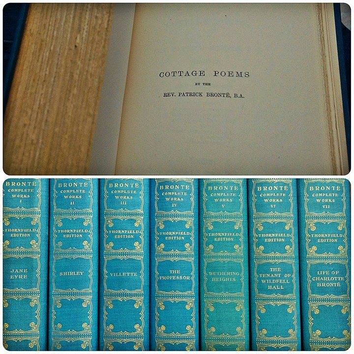 A picture of our precious collection of poems by #patrickbronte! #poems #Brontes