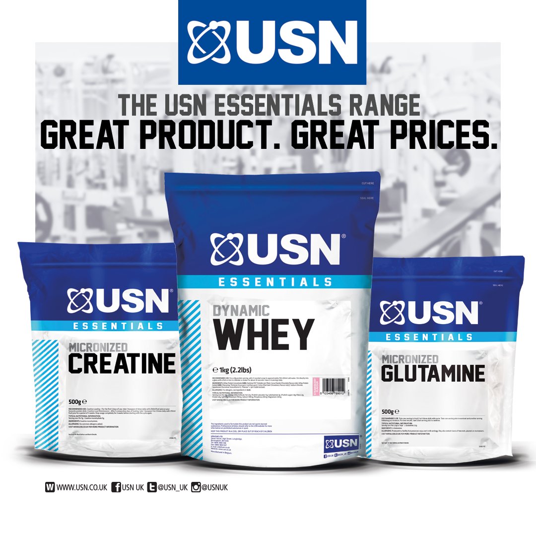 USN_UK's tweet photo. USN Dynamic Whey Protein! Find out why this should be an essential supplement for you: https://t.co/hAHBHrSmxM https://t.co/r56XAUU0br