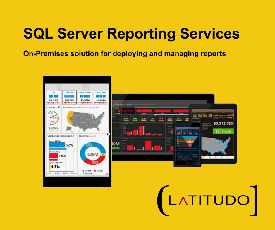 Latitudo's tweet photo. Stai pensando di sviluppare #report mobile con #SQLServerReportingServices #SSRS?Inizia a scoprirlo con #Latitudo! https://t.co/s7cQPU1ytW