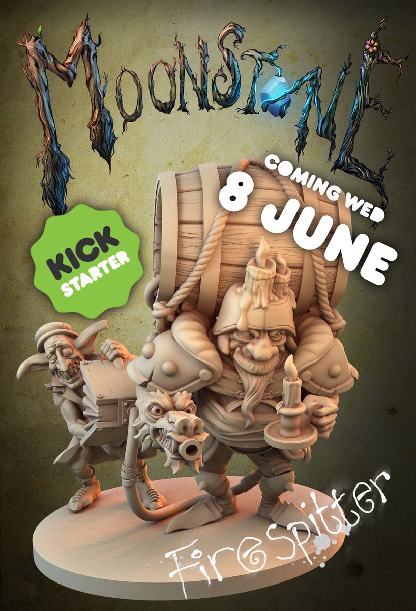 moonstonegame's tweet photo. Firespitter #Kickstarter will be LIVE TODAY at 18:30 BST! Please RT. #warmongers https://t.co/LkmAvUVPmX