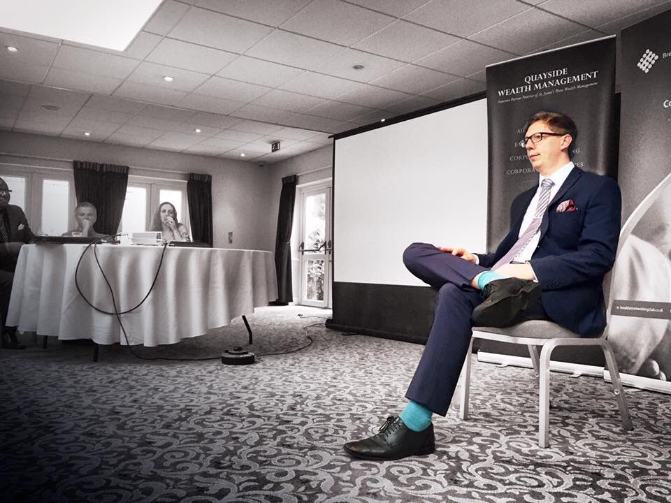 AlexPKell's tweet image. A nice seat in the #spotlight today @BNClubGL thankfully the questions weren't too taxing... #financepun #glosbiz