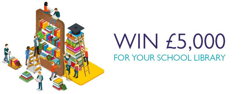 book_tokens's tweet image. Win £5,000 of National Book Tokens for a school of your choice, plus £100 for yourself! po.st/schoolprize