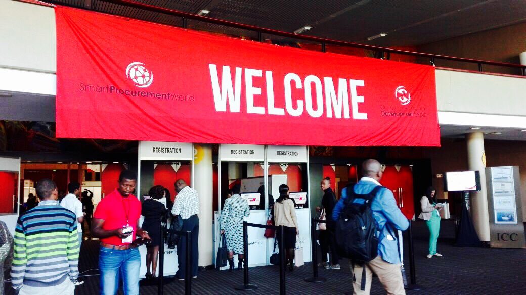 ProudlySA's tweet photo. Join us at the inaugural KZN @SmartProcure Expo today and tomorrow at the @DurbanICC.
#SPW2016KZN #BuyLocal https://t.co/W1SHgryDjG