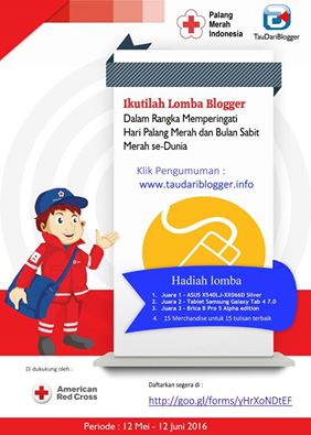 Yuk ikutan lomba menulis masih dalam rangka #Redcrossday Menangkan hadiah menarik! Deadline: 5 hari lg!