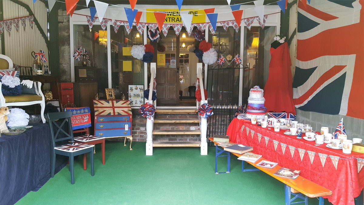 DerwentsideHC's tweet photo. Come and have a look/listen to our display for the Queens 90th Birthday @AnneAlldread @madederbyshire @AG_EventsUk https://t.co/1scQXAPQan