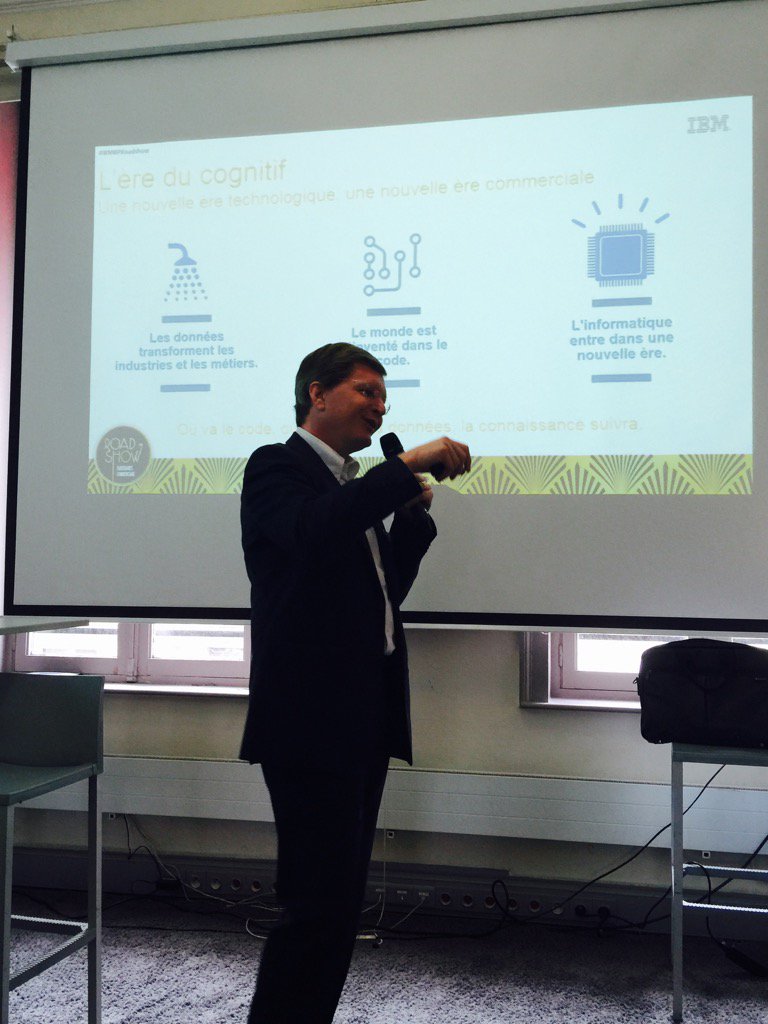 s_jezequel's tweet image. Pourquoi le #cognitive ? L&apos;importance de la #data @lvanel_IBM #IBMBPRoadshow @VasquesXavier