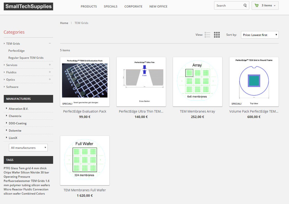 ST_Supplies's tweet image. Not familiar with #PerfectEdge #TEM membranes yet? High quality, low costs. More info at bit.ly/1EbCG7s