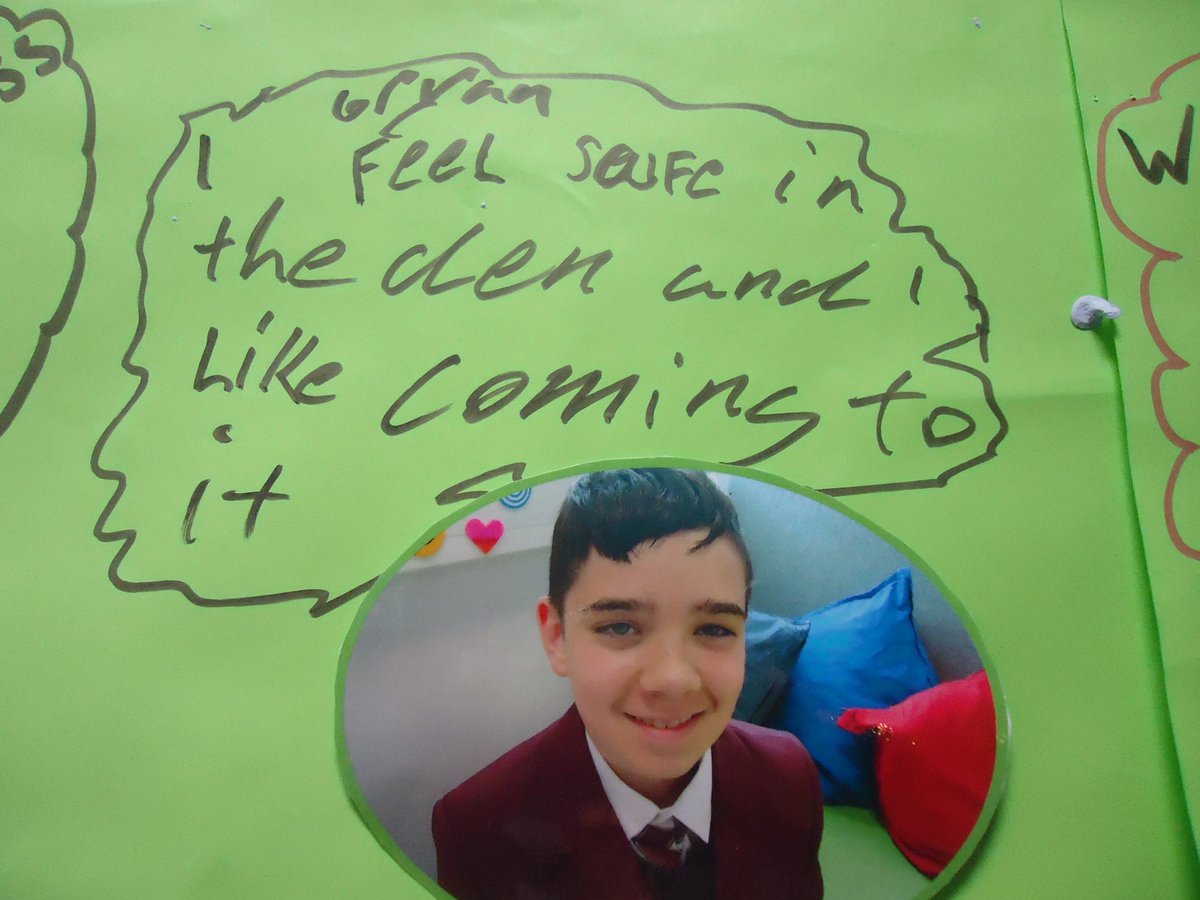 This is what some of our pupils think about the Den.