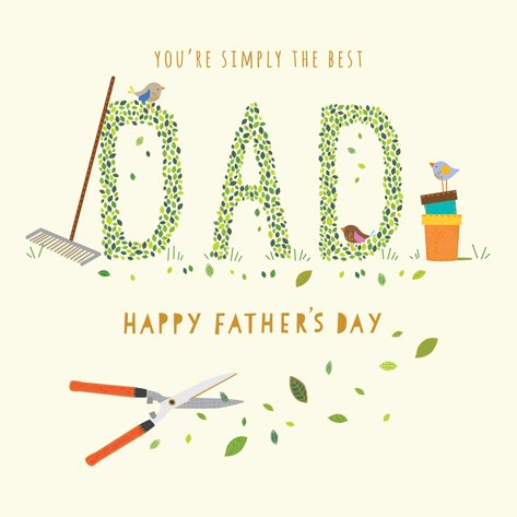 #FathersDay is looming have a Dad that loves gardening? Then we have the perfect card.