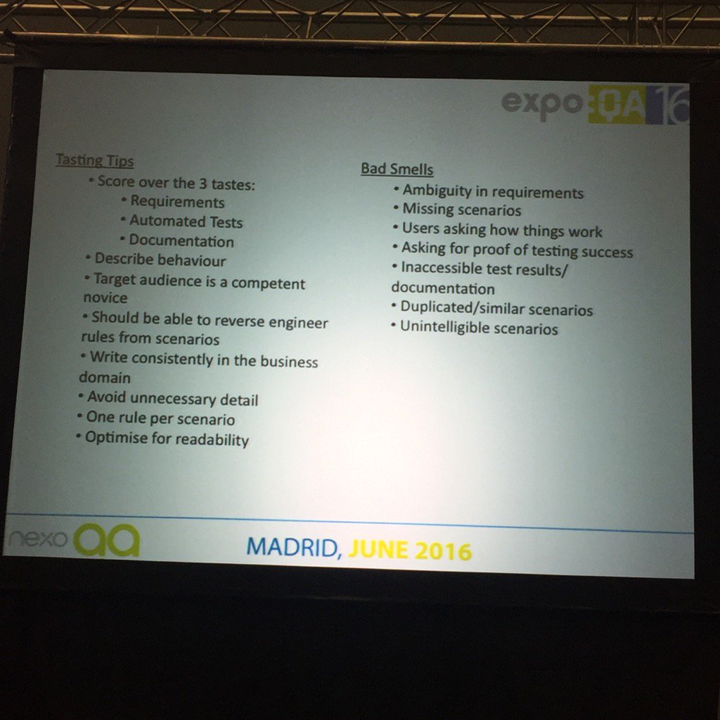 _stephfz_'s tweet photo. cucumber tasting tips! #expoQA16 https://t.co/lf8aMKamV9