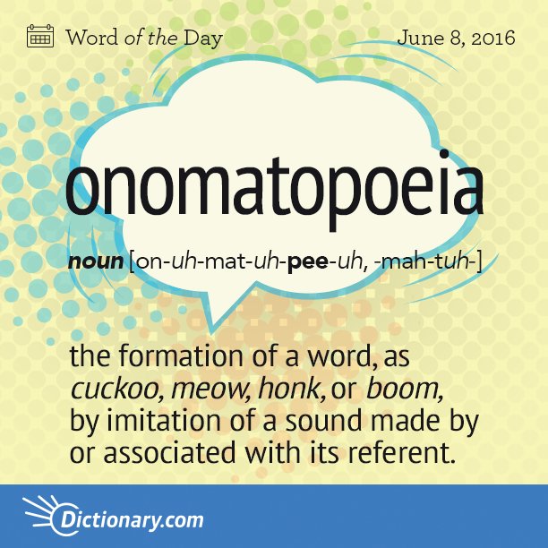 Onomatopoeia Definition and Examples