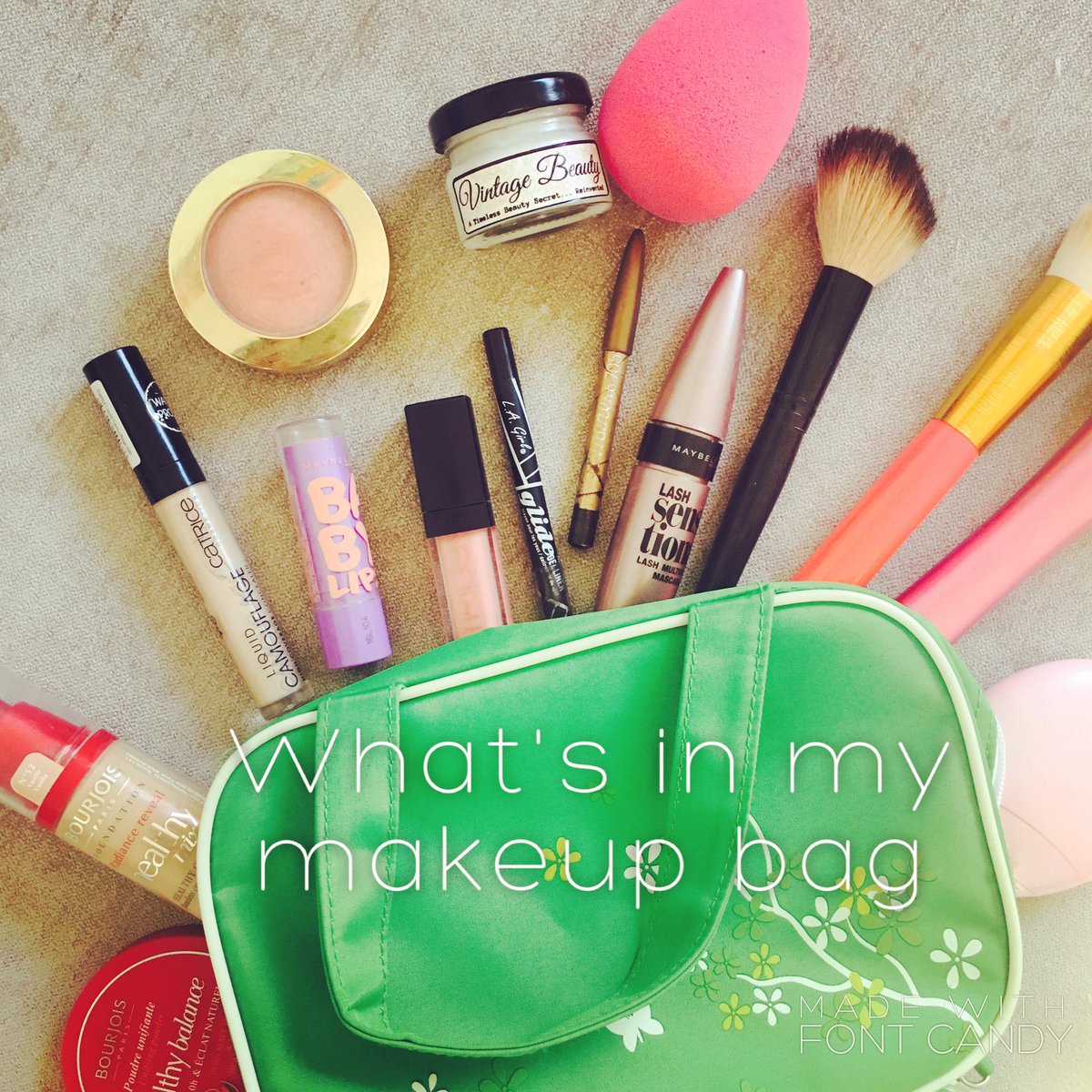 #whatsinmymakeupbag post went up today. Check it out makeupastorm.wordpress.com
#bbloggers #southafricanbeautyblog