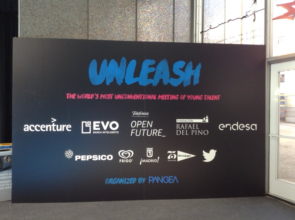 Endesa's tweet photo. ¿Cuál es el camino para transformar el mundo? ¡#Unleash2016 nos ofrece las respuestas! #talento #ideas #inspiración https://t.co/kgMovhcXZN