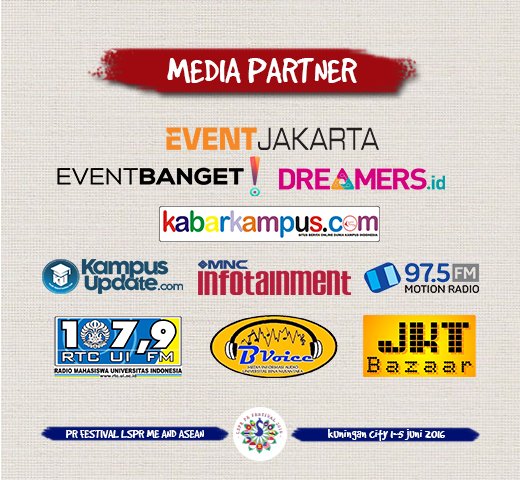 PRfestivalLSPR's tweet photo. We thank and appreciate every support from all media partners #PRFestivalLSPR #PRFest16 https://t.co/lxg5w1LIPE