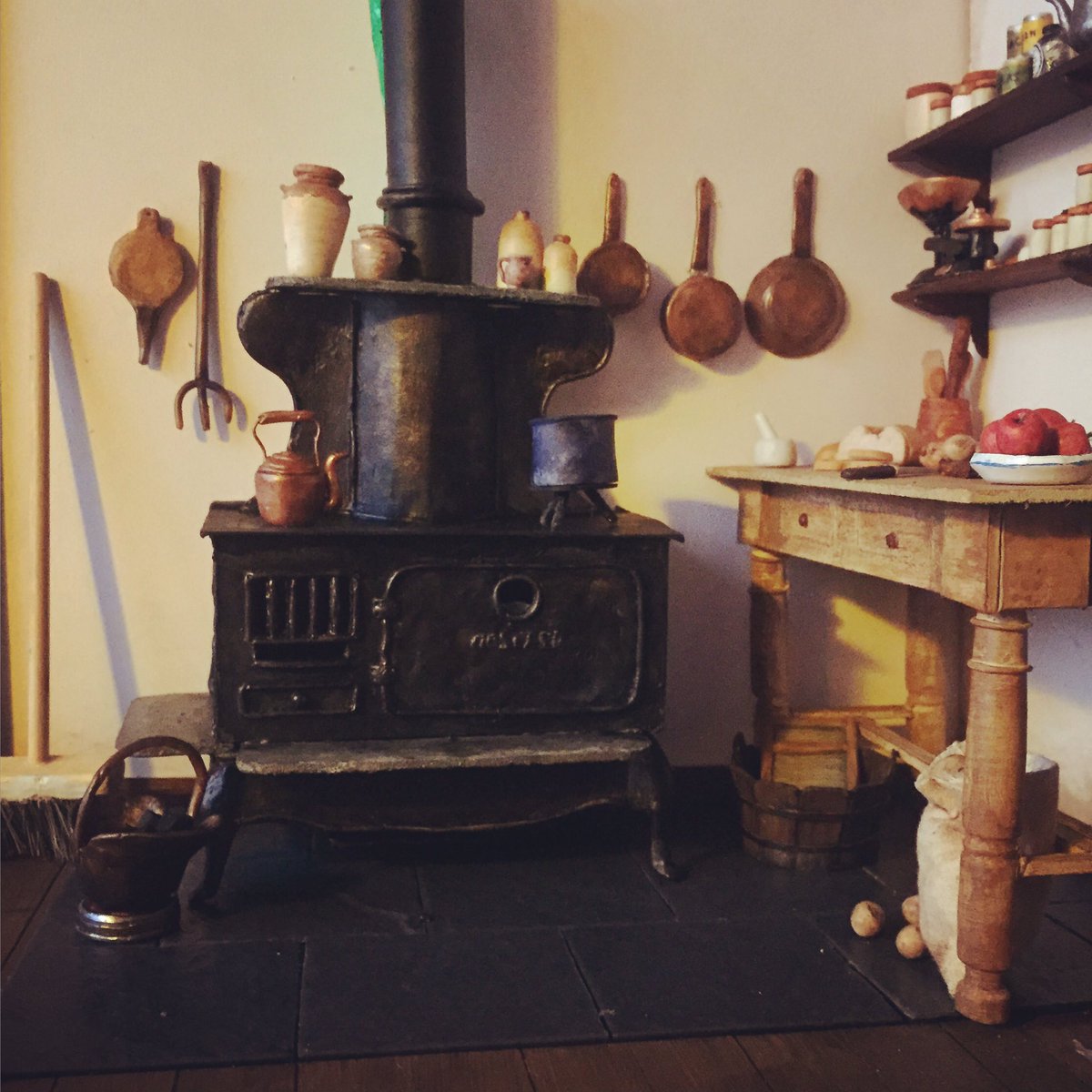 Cottage kitchen #stopmotion #animation #miniature