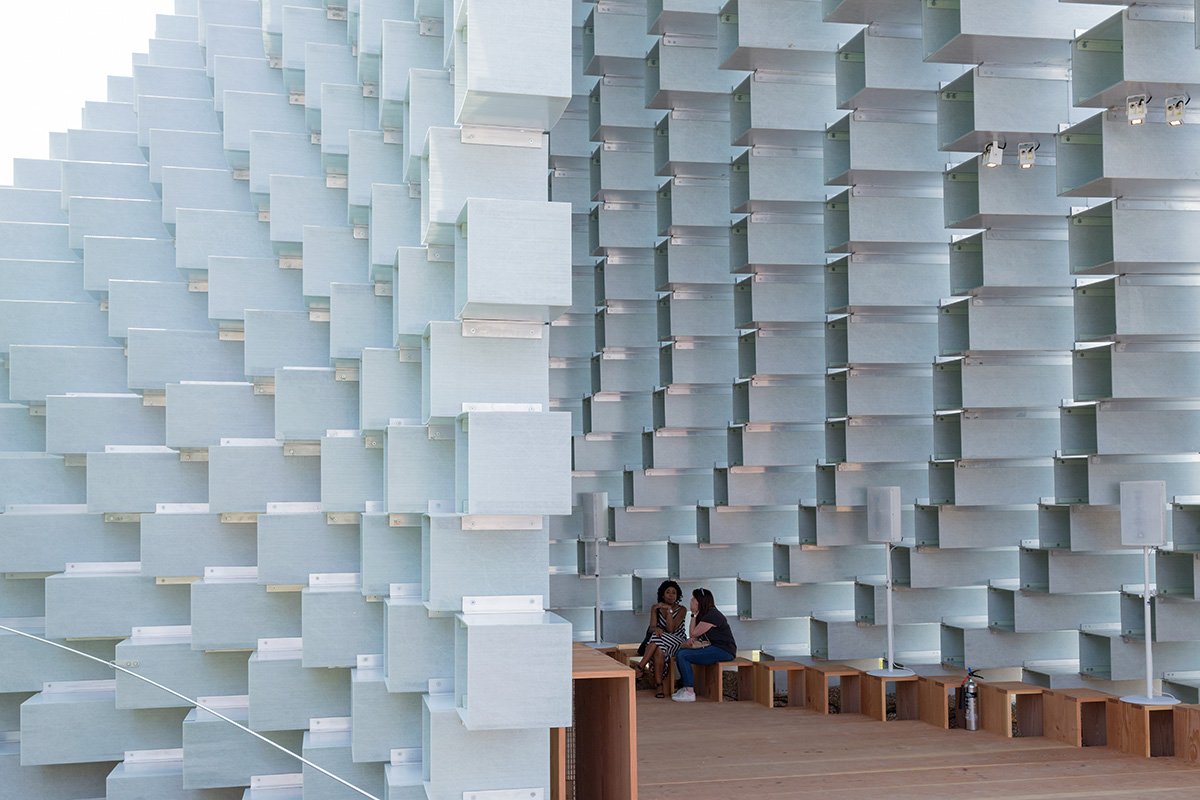 WACommunity's tweet photo. Bjarke Ingles completed cave-like Serpentine Pavilion transforming the wall into a space: https://t.co/X3kefJtfaV https://t.co/Ig63QVoWo0