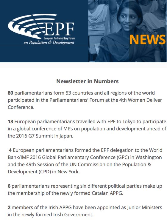 EPF_SRR's tweet photo. Latest EPF Newsletter is online now! With news from #WD2015 #ShareHumanity #CPD49 & more! https://t.co/LdGdXV6yDV https://t.co/MY2xIubVN0