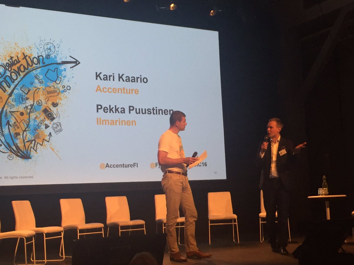 ilmarinen_tweet's tweet photo. The best part of #ADIC15 was to see the teams and students grow, says #PekkaPuustinen. #ADIC16 #kickoff https://t.co/7u2o68092O