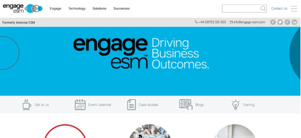 If you can't make it to SITS, dont forget to visit our brand new website engage-esm.com #EngageESM