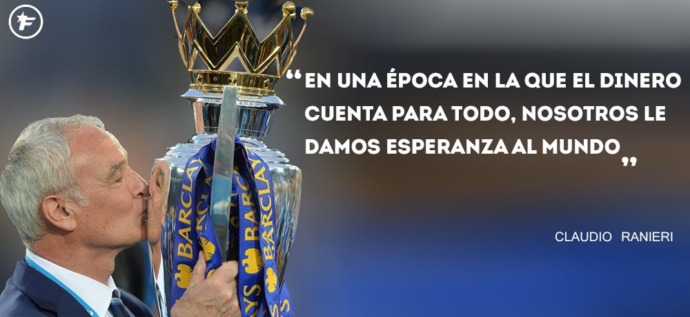 Fichajes_futbol's tweet photo. Claudio Ranieri hace una nueva lectura del título de Premier obtenido por el Leicester City https://t.co/g5O4d3HUOz