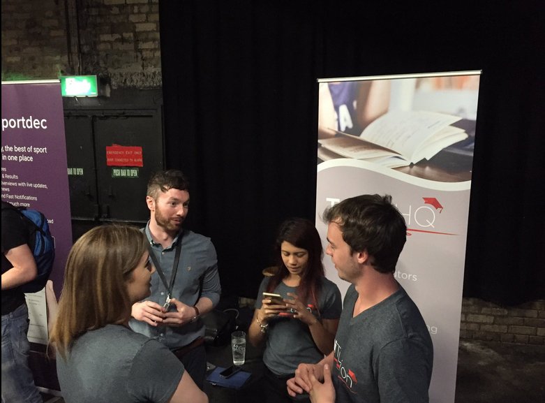 Congrats to <a href="/Tutor__HQ/">TutorHQ</a> who won #DublinBeta 18 last night! A big thanks to our teams &amp; attendees for a great night!