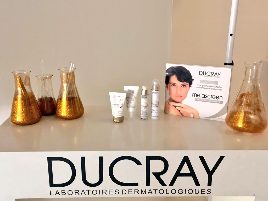 NewlinkSpain's tweet photo. Ayer #ducray presentó la nueva línea #melascreen contra el fotoenvejecimiento ¡Pruébalo! https://t.co/aw36uKHu6v