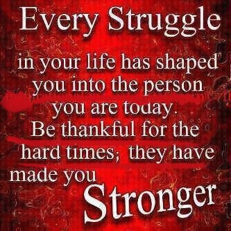 bulksmstext3's tweet photo. Every #struggle in your #life has #shaped you into the person you are today. https://t.co/RN4SEhztKN