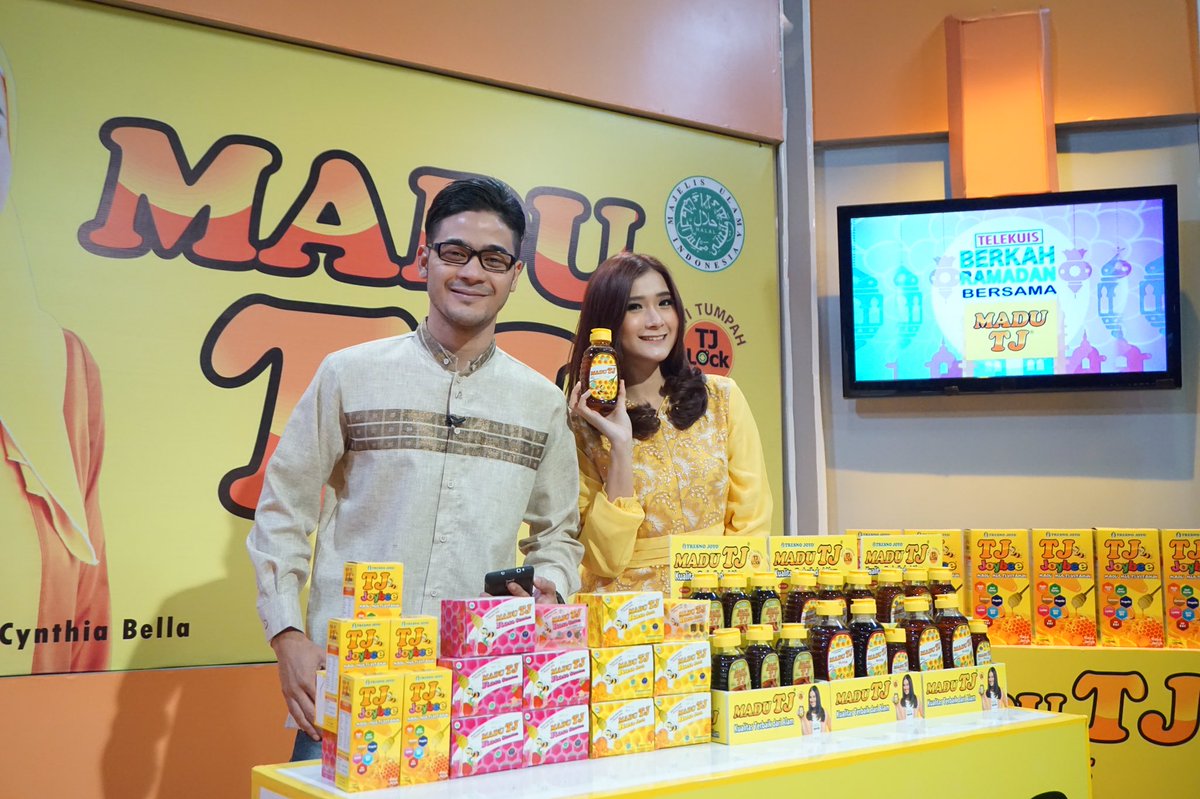 ChristiColondam's tweet photo. Terima kasih sudah mengikuti Telekuis Berkah Ramadhan bersama Madu TJ sampai jumpa lagi besok! https://t.co/C9AwjURmds