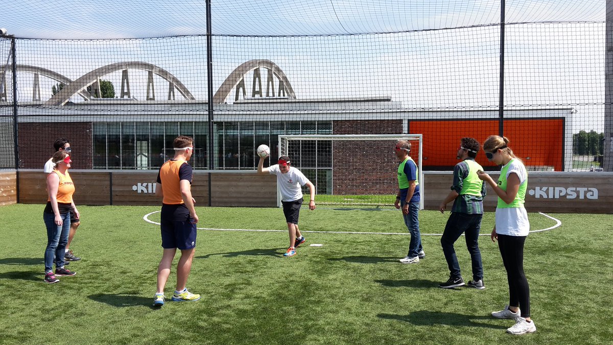 SportandCitizen's tweet photo. Découverte du Cecifoot dans le cadre du Playground @pl4y https://t.co/jRF9wIbKZs