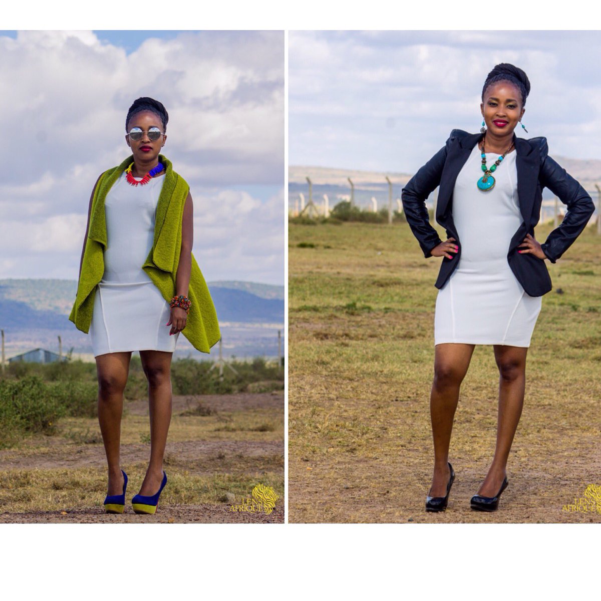 style_oab's tweet photo. Same Dress two Looks..#Officechic #Whereisthepartyat #Styleonabudget #Samedresstwolooks 📷 @lensafrique MUA @mojowere https://t.co/vV15X2e1TS