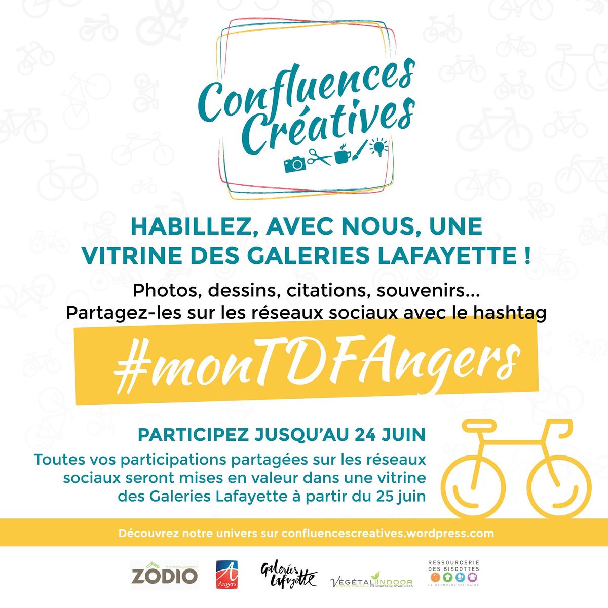 J-26 avant le Tour de France ! Partagez vos meilleurs souvenirs, photos ou anecdotes avec #monTDFAngers ! #Angers