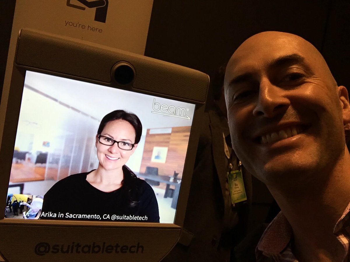 damionlupo's tweet photo. Hangin with Arika (the future of real time meet ups?) disrupting the travel needs of Corp Amer #suitabletech #xfin https://t.co/U7ngvplbEq